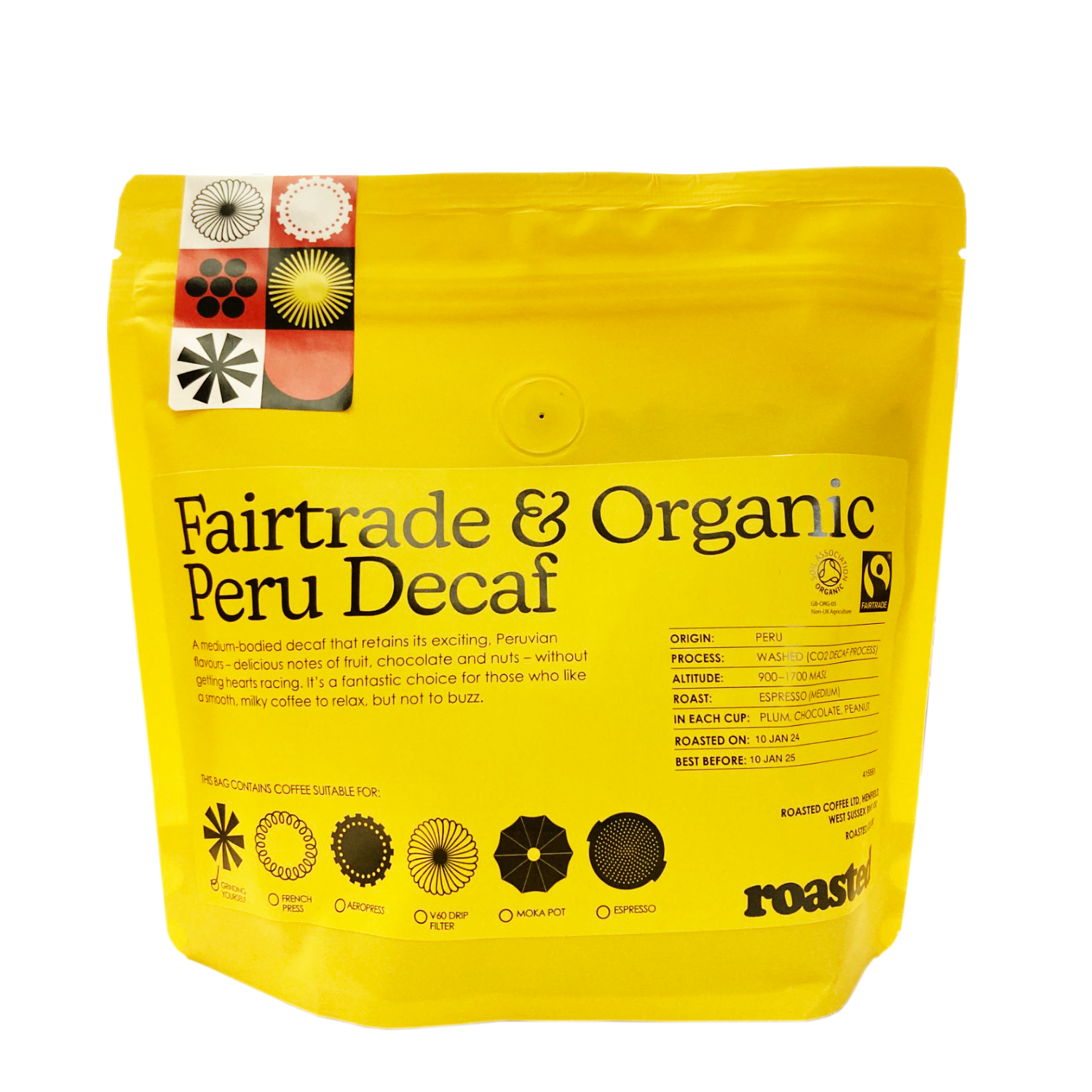 Fairtrade Organic Peru Decaf