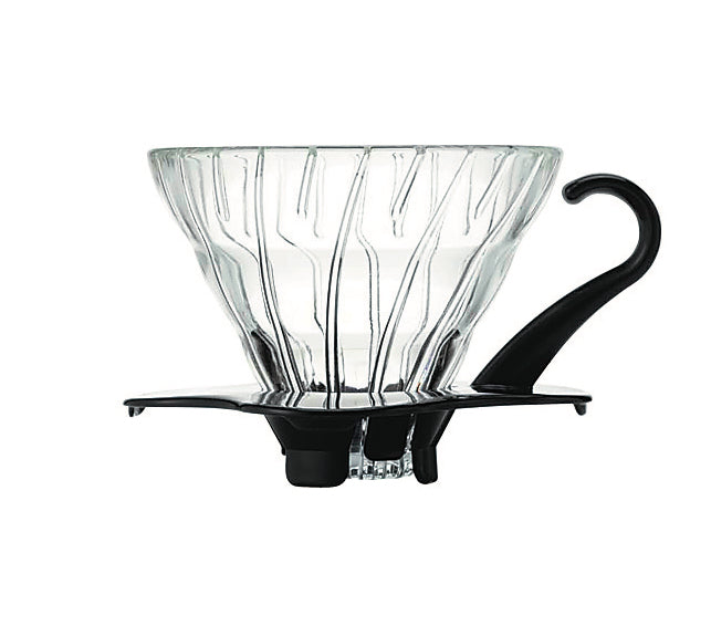 Hario V60 Glass Coffee Dripper 02 Black