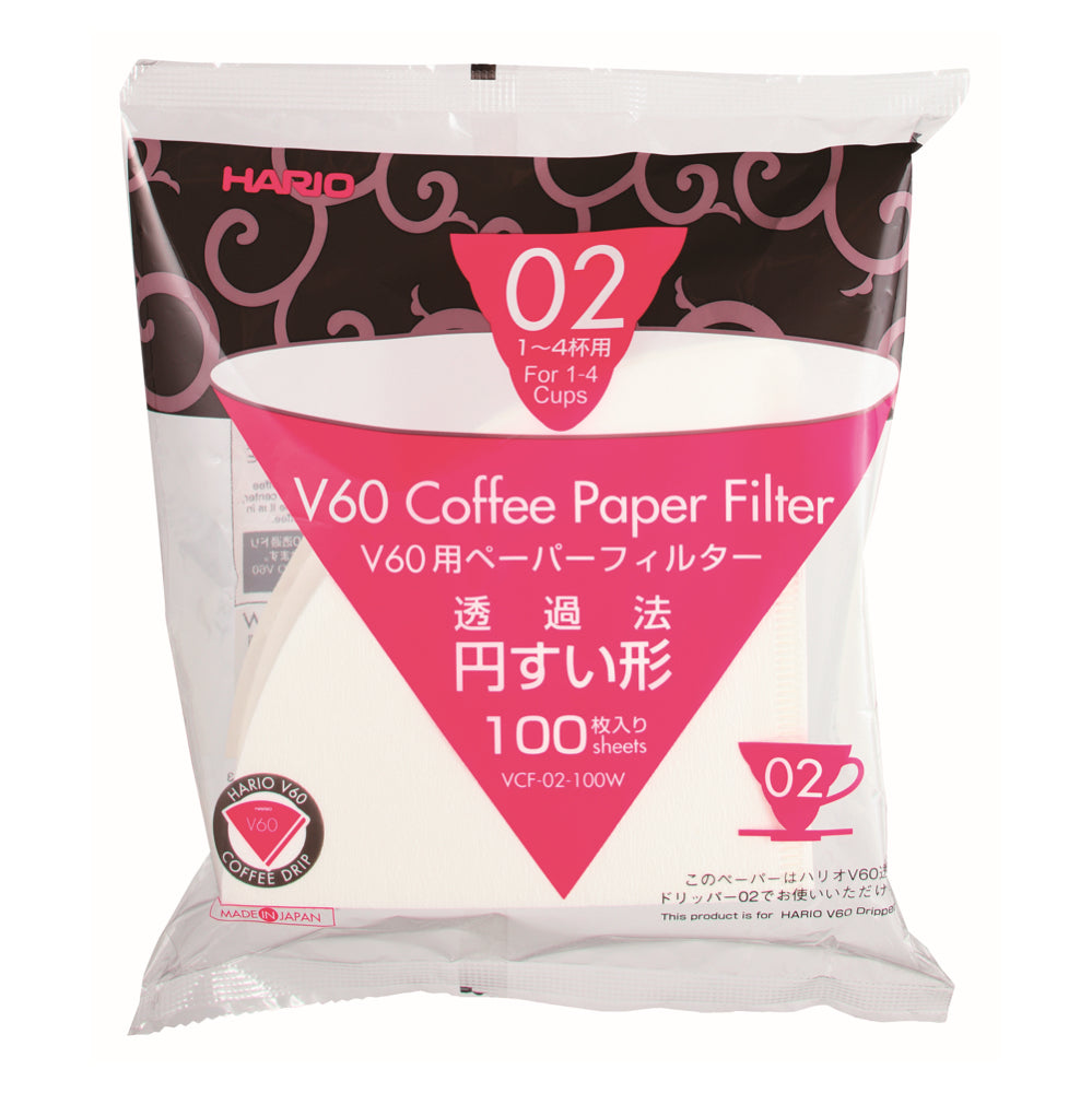 Hario V60 02 Filter Papers (100)