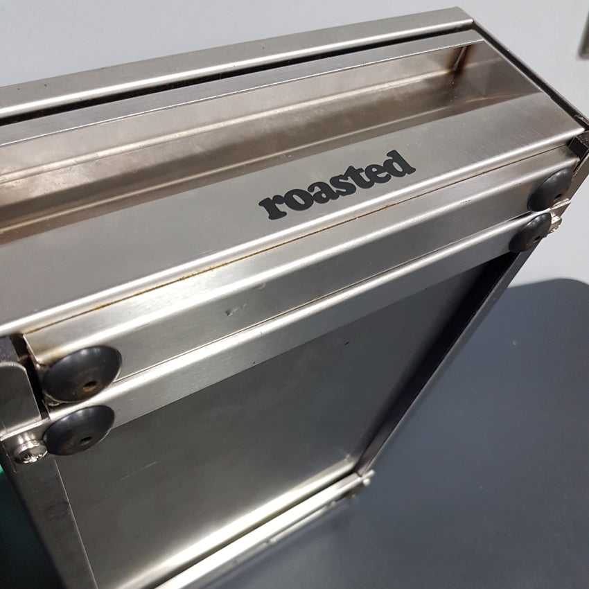 Knockout Drawer Stainless Steel Roasted Branded